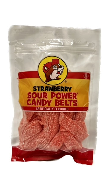 Strawberry Sour Candy Belts