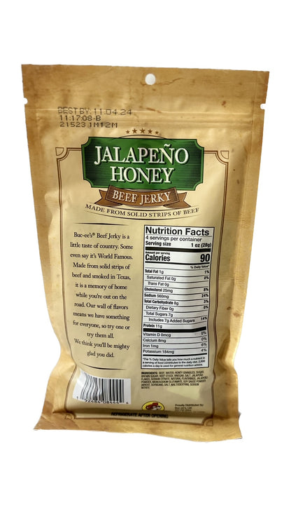 Jalapeño Honey Beef Jerky