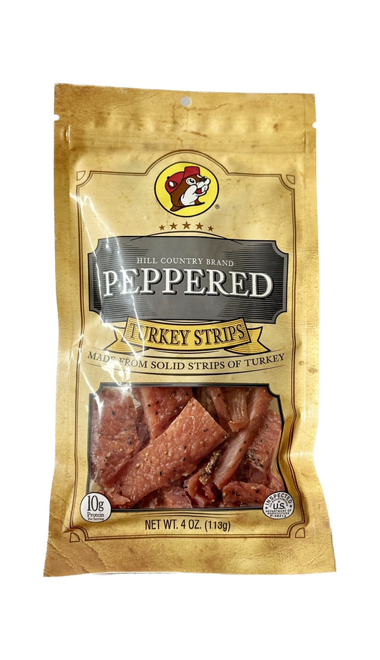 Peppered Turkey Strips