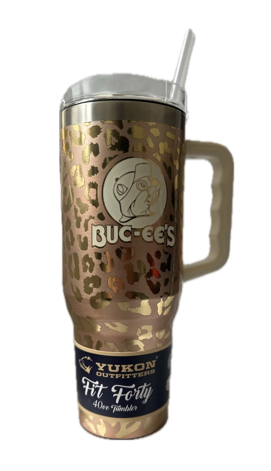 Buc-ee's Cheetah Print Tumbler