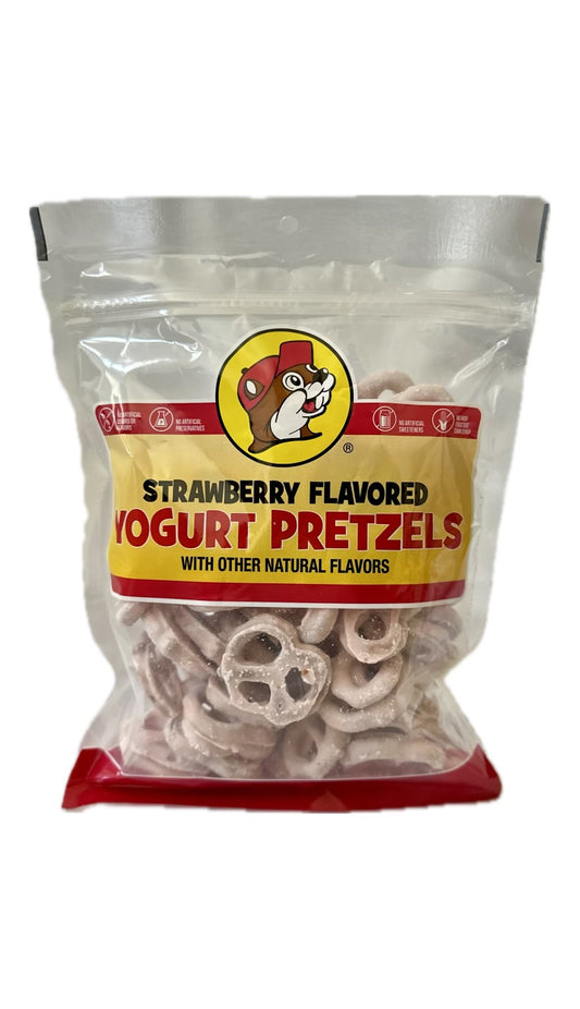 Strawberry Flavored Yogurt Pretzels